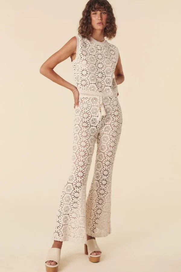 Cream Helena Crochet Lace Bells Outlet