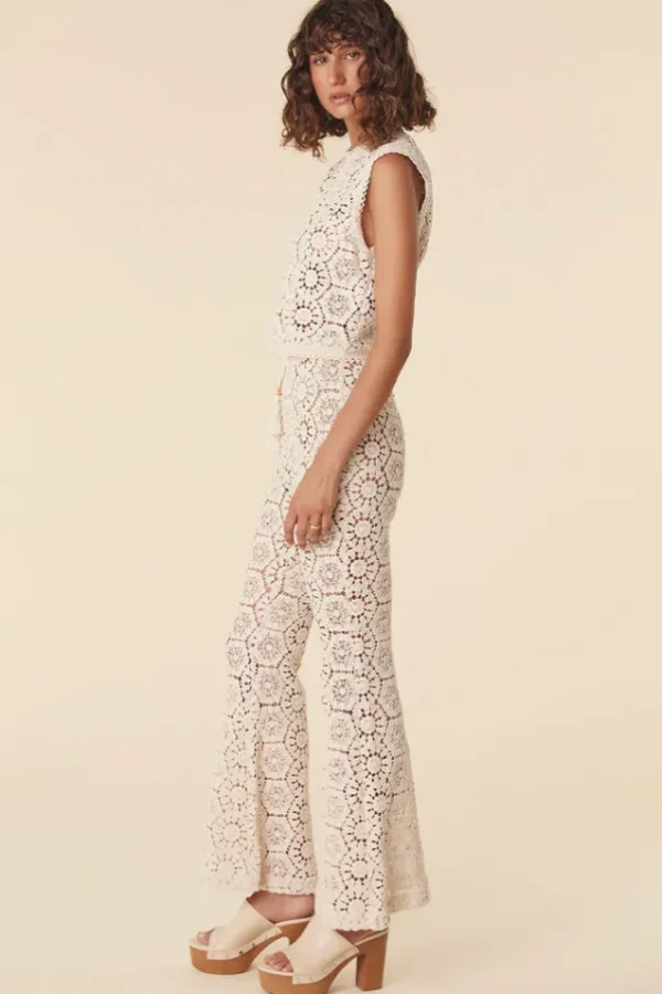 Cream Helena Crochet Lace Bells Outlet