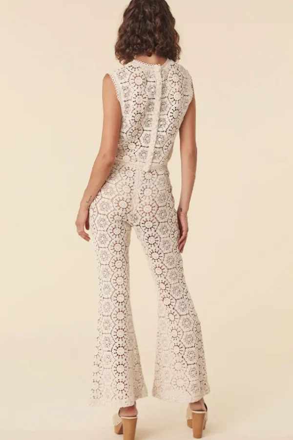 Cream Helena Crochet Lace Bells Outlet