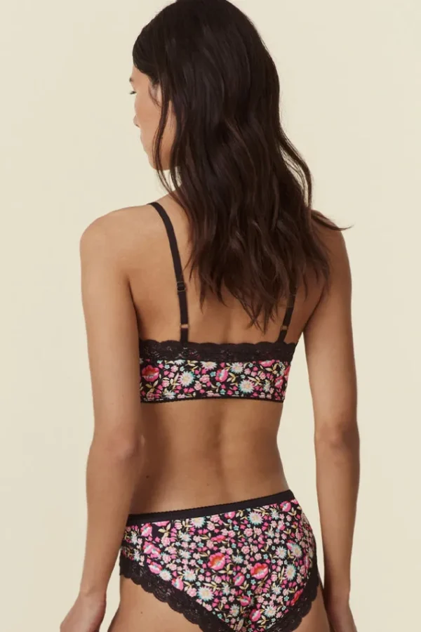Night Blossom Impala Lily Bralette Sale