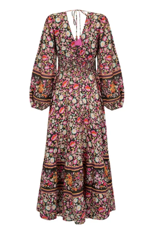Night Blossom Impala Lily Gown New