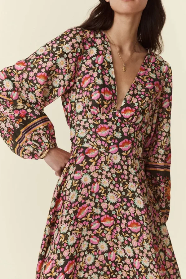 Night Blossom Impala Lily Gown Flash Sale