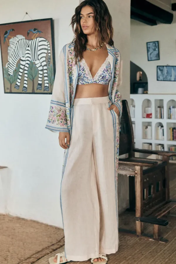 Iris Impala Lily Linen Pant New