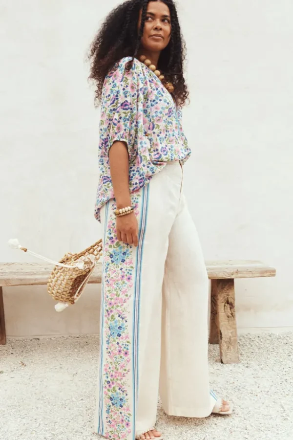 Iris Impala Lily Linen Pant New