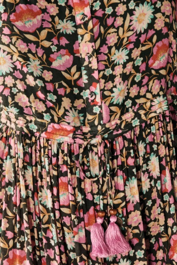 Night Blossom Impala Lily Maxi Sundress Best Sale