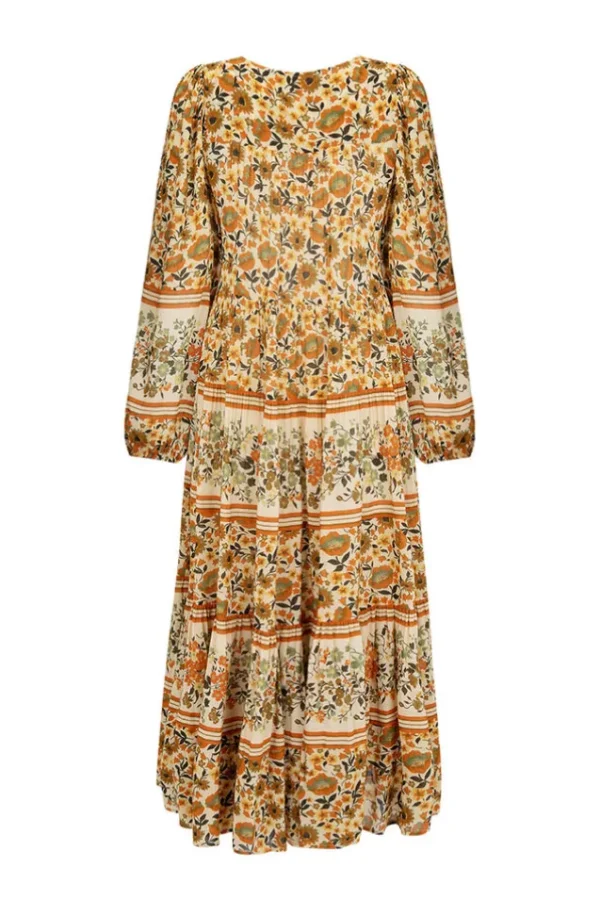 Gold Impala Lily Midi Dress Sale