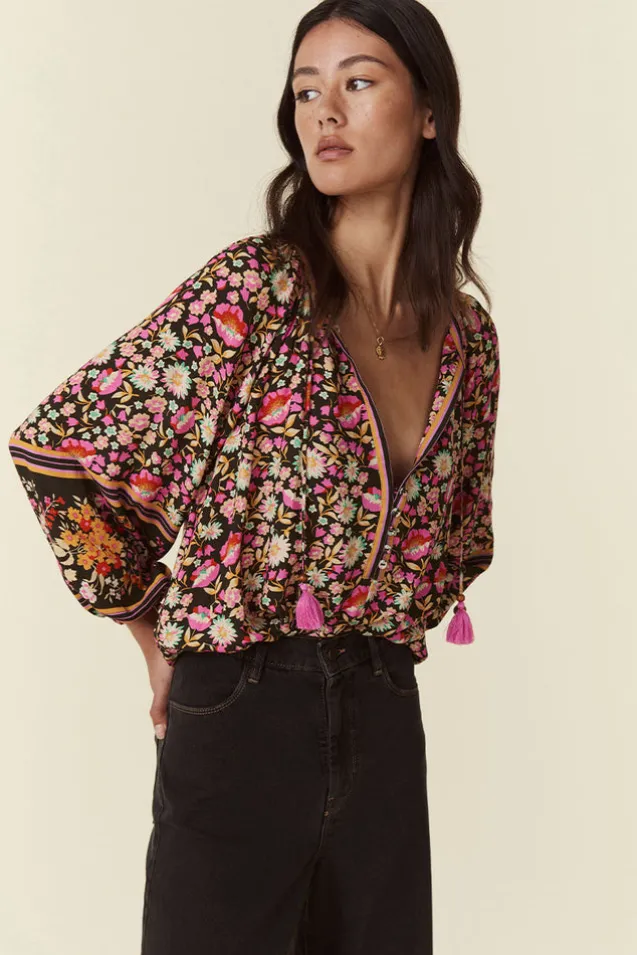 impala_lily_tie_blouse_2-2.webp Night Blossom Impala Lily Tie Blouse Shop