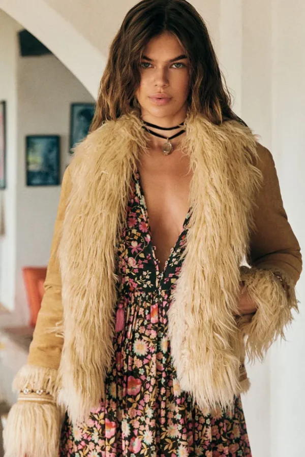 Hazelnut Joplin Cropped Jacket Cheap