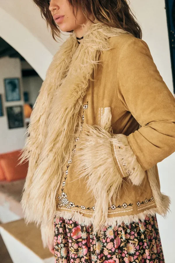 Hazelnut Joplin Cropped Jacket New