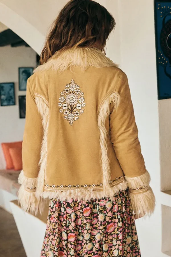 Hazelnut Joplin Cropped Jacket Cheap