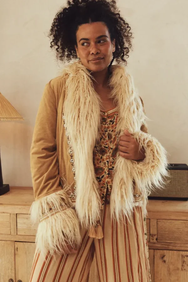 Hazelnut Joplin Cropped Jacket Cheap
