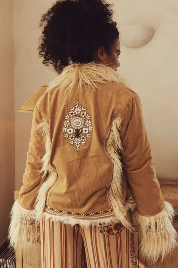Hazelnut Joplin Cropped Jacket New