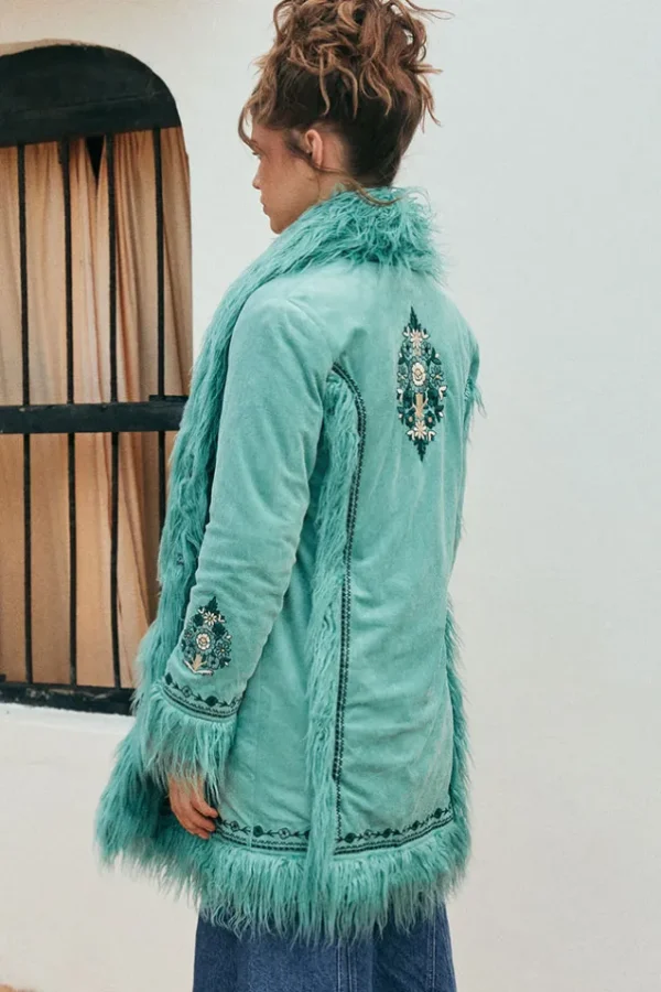 Teal Joplin Jacket New