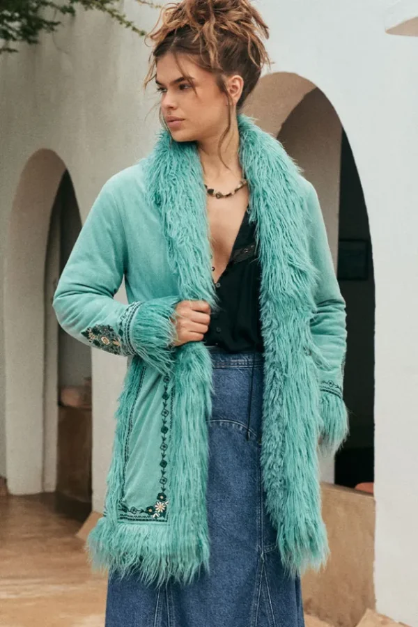 Teal Joplin Jacket New