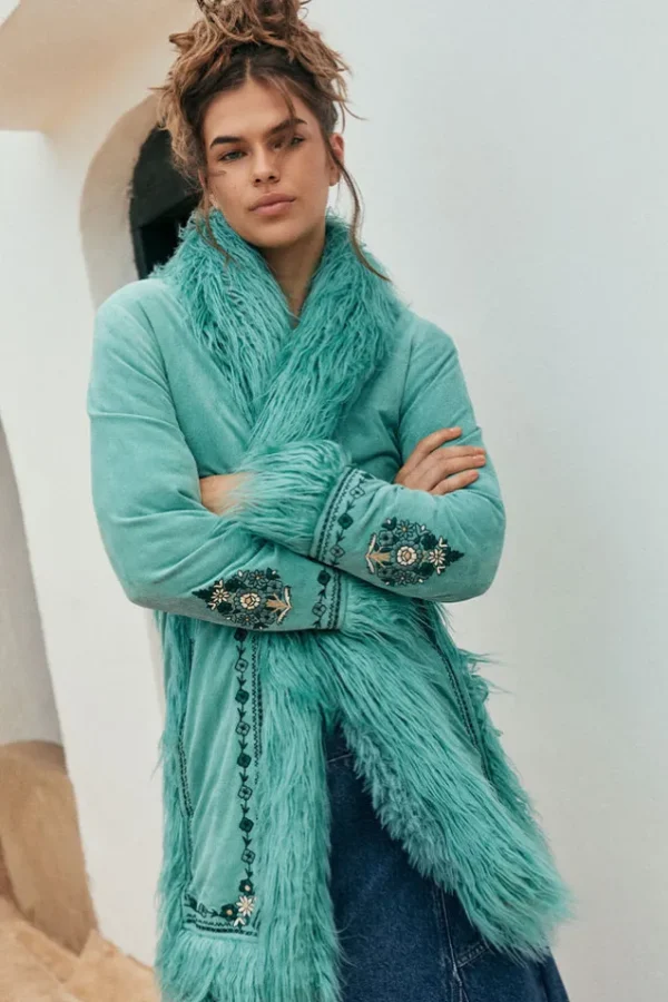 Teal Joplin Jacket New