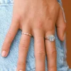 Sterling Silver Libra Stargazer Zodiac Ring Discount