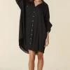 Charcoal Linda Mini Dress Cheap