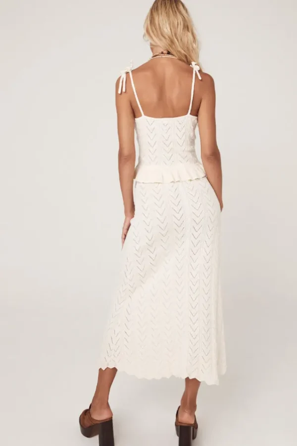 Snow Lou Lou Knit Midi Skirt Best Sale