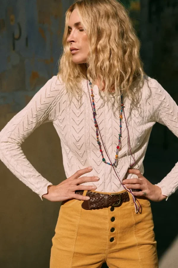 Snow Lou Lou Knit Top Fashion