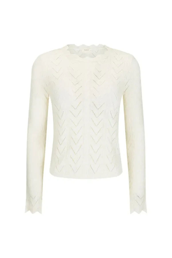 Snow Lou Lou Knit Top New