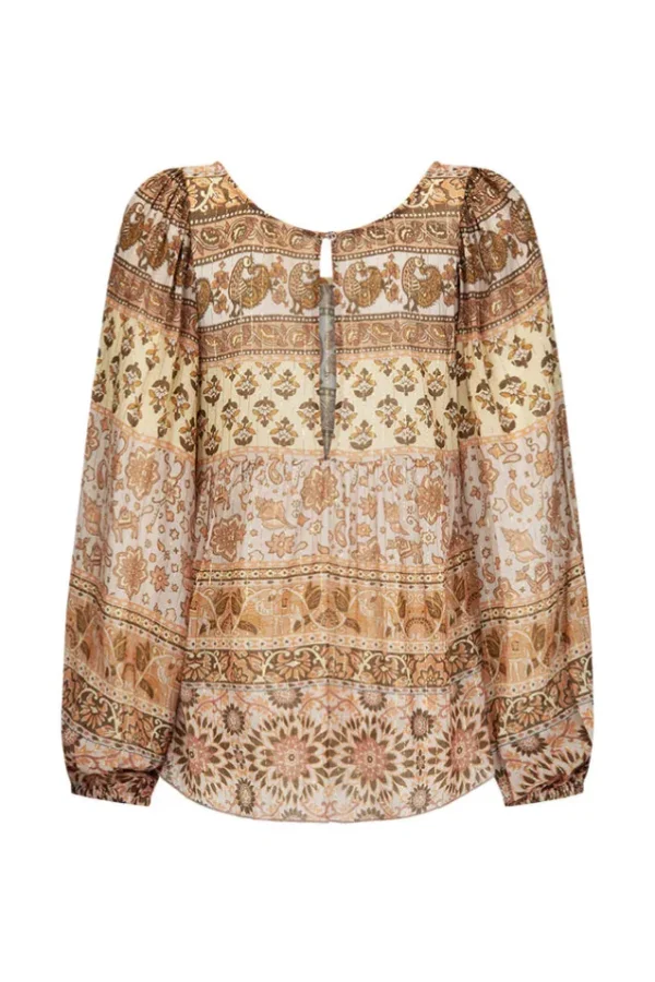 Mauve Lovers Beach Blouse Shop