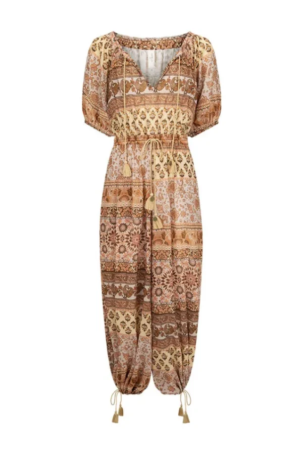 Mauve Lovers Beach Jumpsuit Fashion