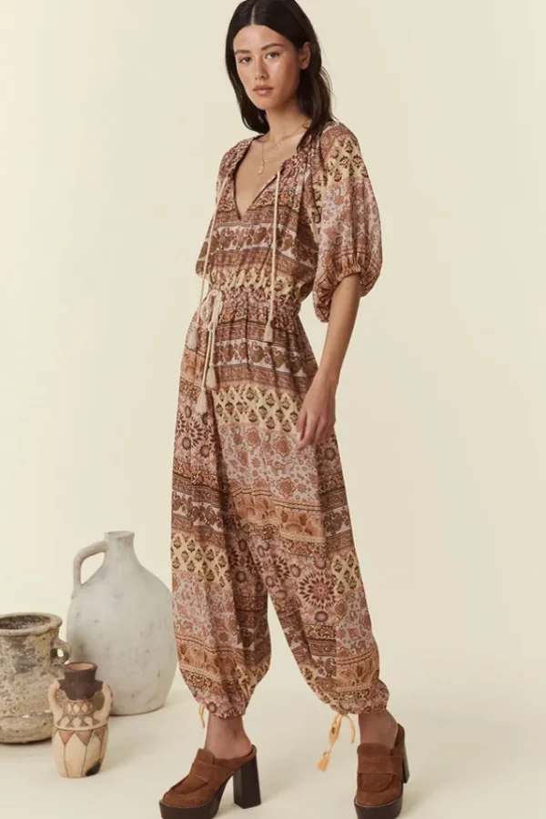 Mauve Lovers Beach Jumpsuit Shop