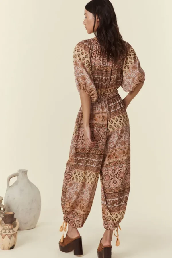 Mauve Lovers Beach Jumpsuit Fashion