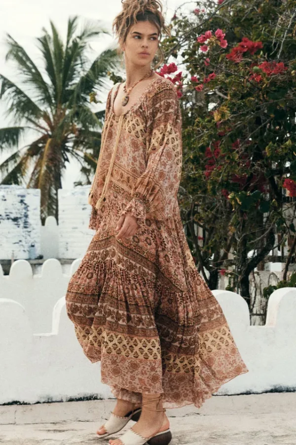 Mauve Lovers Beach Maxi Dress Store