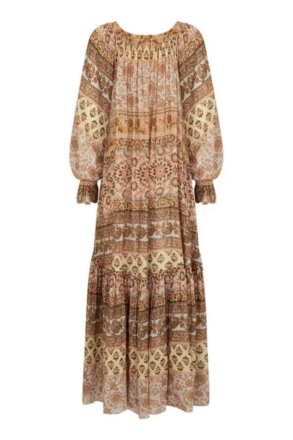 Mauve Lovers Beach Maxi Dress Hot