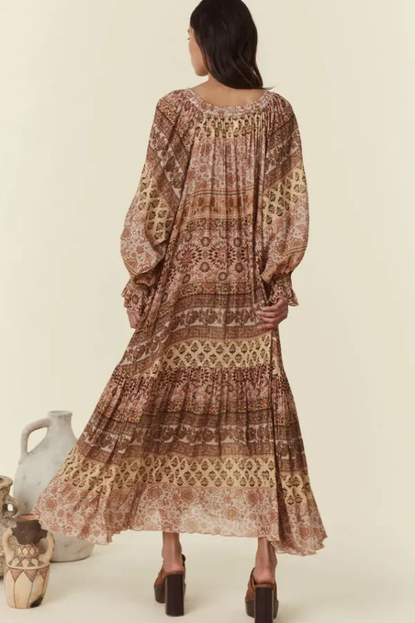 Mauve Lovers Beach Maxi Dress Store