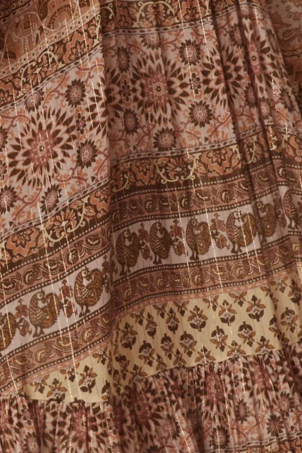 Mauve Lovers Beach Maxi Dress Hot