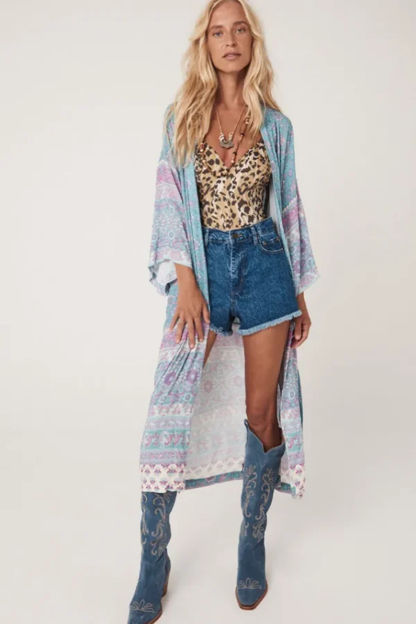 Paradise Lovers Beach Maxi Robe Flash Sale