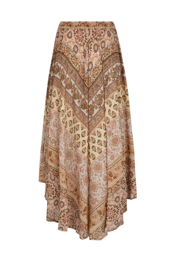 Mauve Lovers Beach Midi Skirt Clearance