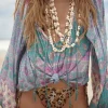 Paradise Lovers Beach Tie Blouse Shop