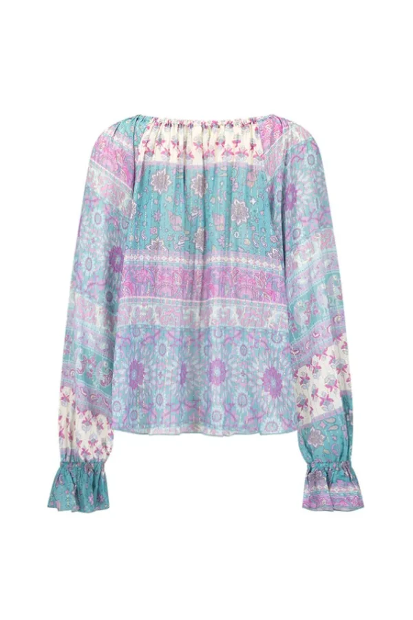 Paradise Lovers Beach Tie Blouse Fashion