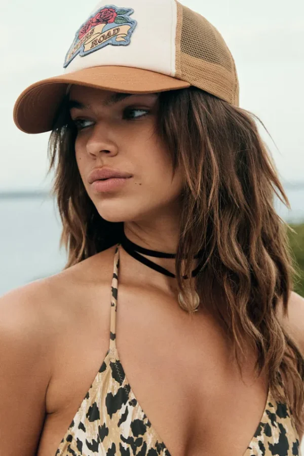 Mustard Lovers Road Trucker Hat Clearance