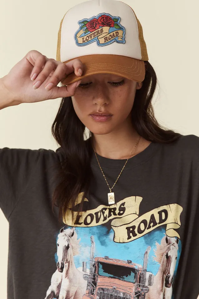 lovers_road_trucker_hat_3.webp Mustard Lovers Road Trucker Hat Clearance