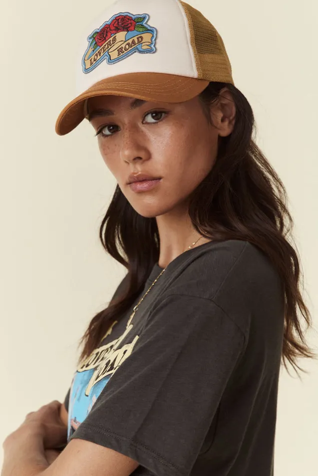 lovers_road_trucker_hat_4.webp Mustard Lovers Road Trucker Hat Clearance