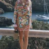 Mosaic Maddelena Wrap Skirt New