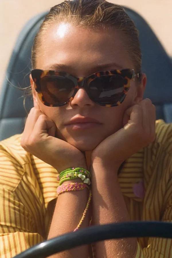 Tortoise Marilyn With Solid Brown Lens Cheap