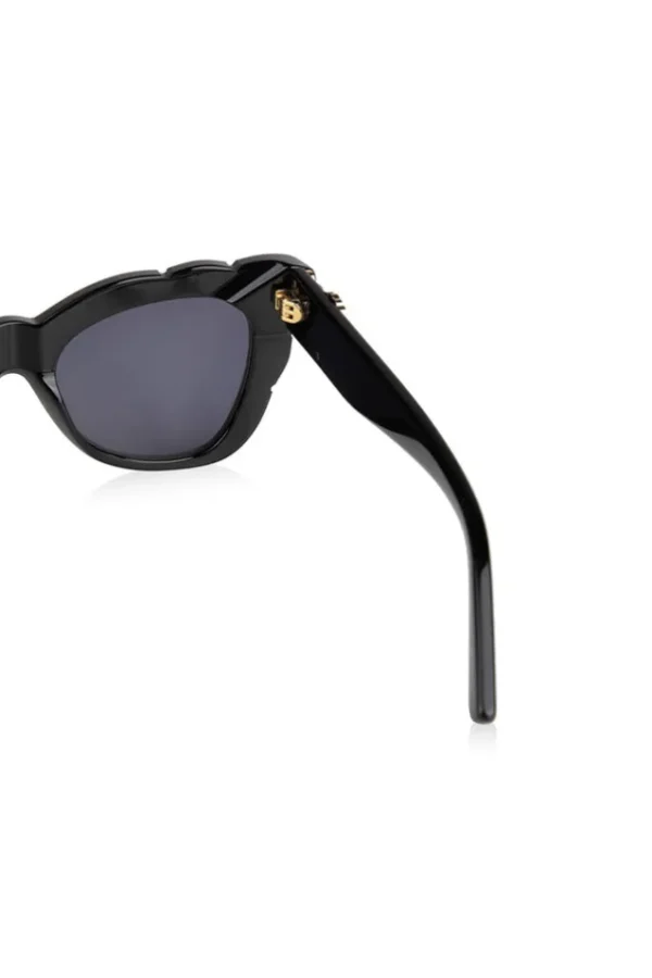 Black Marilyn With Solid Grey Lens New