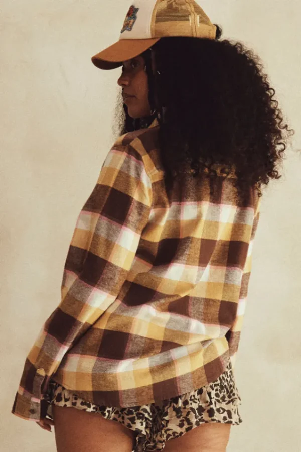 Apricot Blossom Maverick Flannel New