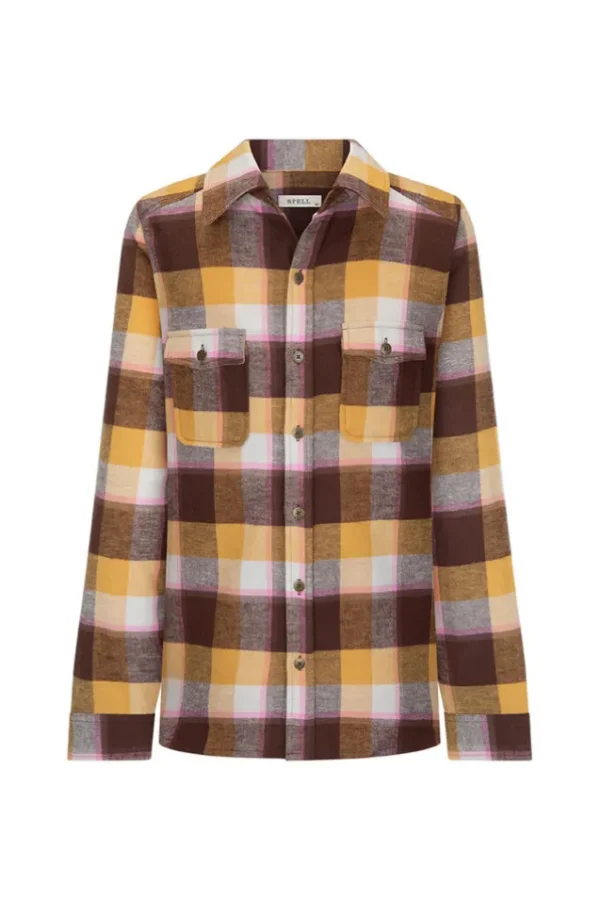 Apricot Blossom Maverick Flannel New