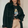 Vintage Black Muse Denim Jacket Hot