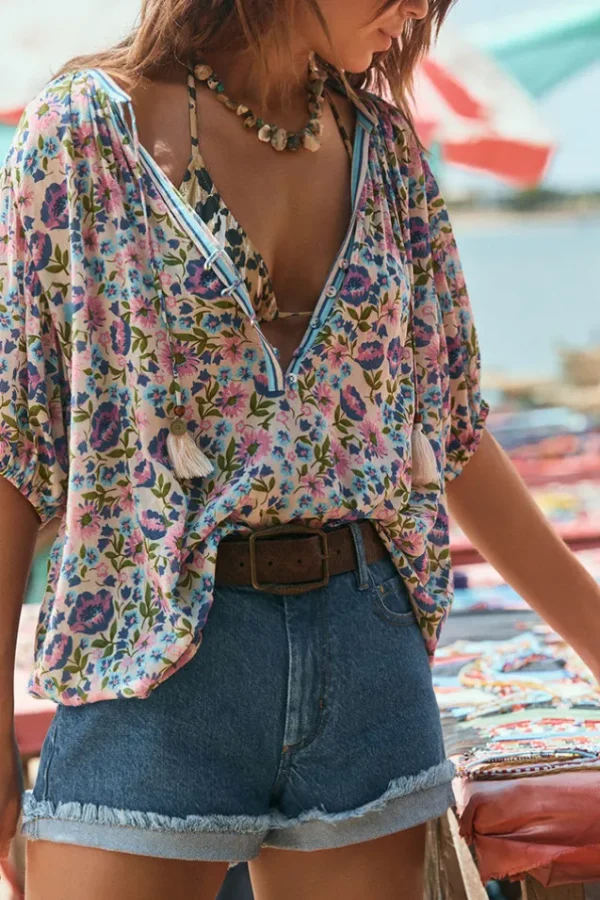 Inky Blue Muse Denim Short Sale
