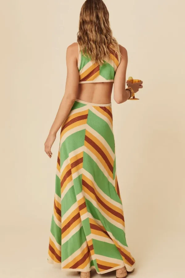 Jade Mylee Knit Sleeveless Gown Clearance