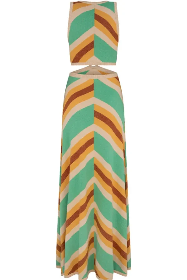 Jade Mylee Knit Sleeveless Gown Clearance