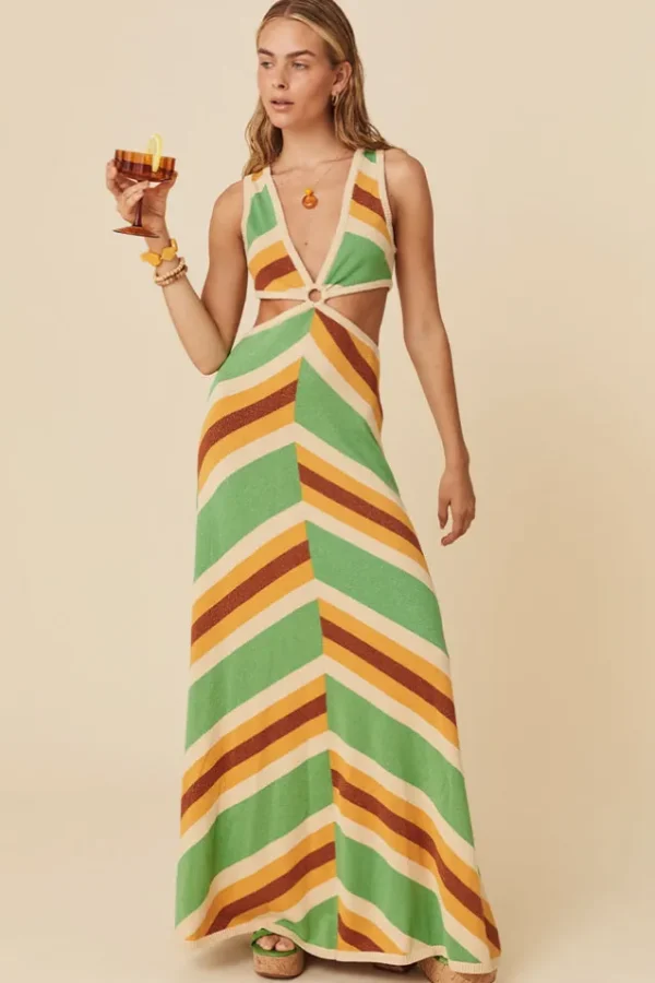 Jade Mylee Knit Sleeveless Gown Clearance