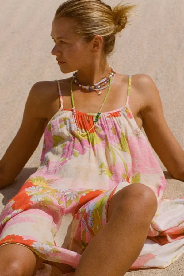 Strawberry Oceans Of Love Strappy Dress Clearance
